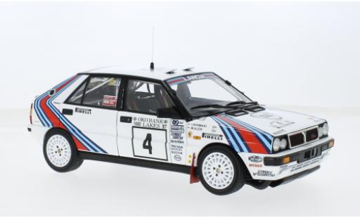 Modelauto Lancia Delta HF 4WD No.4 Martini Rally WM Rally Finnland 1987 1/18 Kyosho