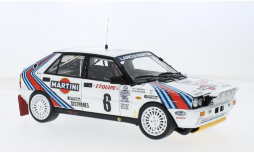 Modelauto Lancia Delta HF 4WD No.6 Martini Rally WM Rally Monte Carlo 1987 1/18 Kyosho