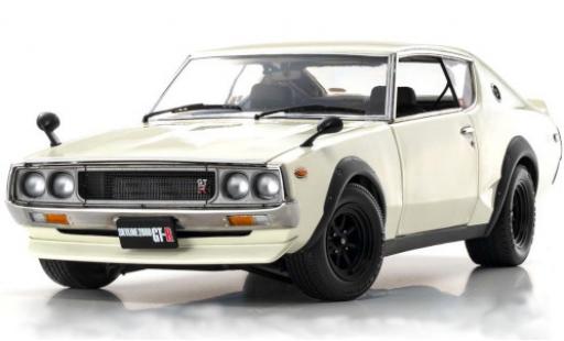 Modelauto Nissan Skyline 2000 GT-R (KPGC110) wit RHD 1/18 Kyosho