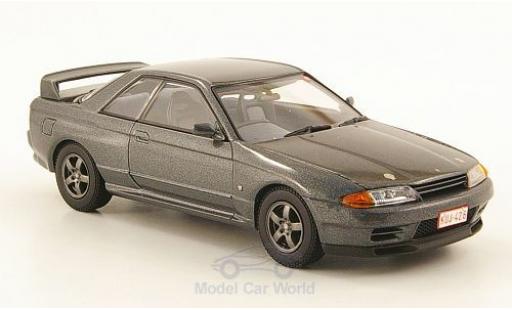 Modelauto Nissan Skyline Base GT-R (BNR 32) metallic grijs RHD N&Atilde;&frac14;rburgring Test Car 1/43 Kyosho