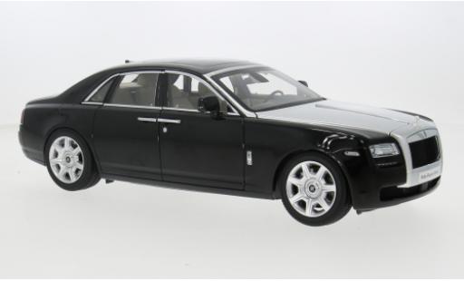 Modelauto Rolls Royce Ghost Base zwart/grijs 2009 1/18 Kyosho