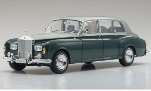 Modelauto Rolls Royce Phantom Base VI groen/grijs RHD 1/18 Kyosho