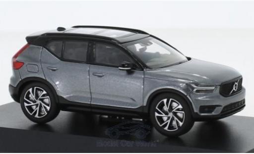 Modelauto Volvo XC40 Base 40 metallic grijs 1/43 Kyosho