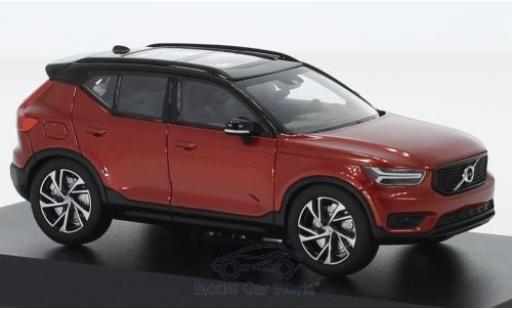 Modelauto Volvo XC40 Base 40 metallic rood 1/43 Kyosho