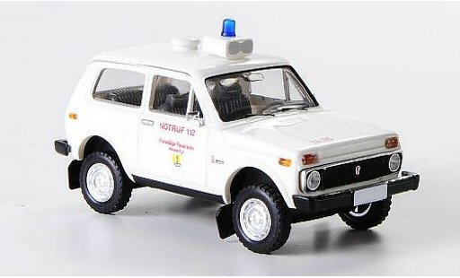 Lada Niva Pompiers 1/87 Brekina Freiwillige Brandweer Hornum/Sylt modelauto