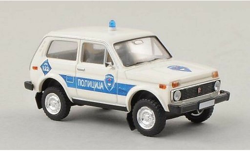 Lada Niva Police 1/87 Brekina Politie Bosnien (BIH) modelauto