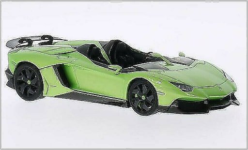 Lamborghini Aventador J 1/43 Autoart Roadster metallic groen 2012 modelauto