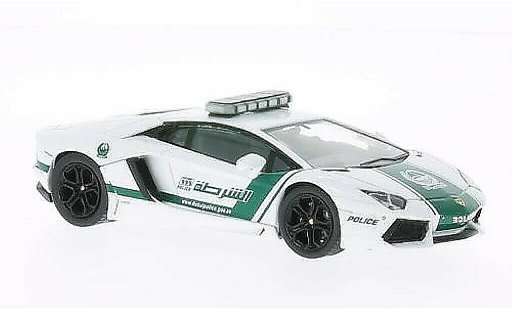 Lamborghini Aventador LP700-4 1/43 IXO Dubai Politie 2012 modelauto