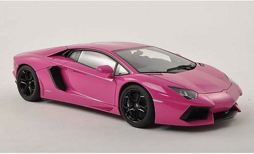 Lamborghini Aventador LP700-4 1/18 Autoart roze modelauto