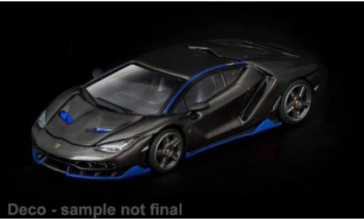 Modelauto Lamborghini Centenario Coupe carbon/blauw 1/64 Pop Race