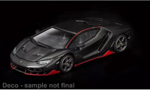 Modelauto Lamborghini Centenario Coupe carbon/rood 1/64 Pop Race