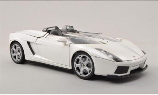 Lamborghini Concept Base 1/18 Motormax S metallic wit modelauto