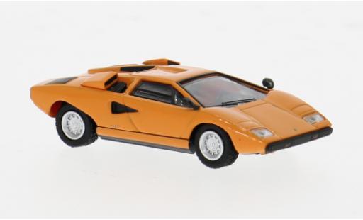 Modelauto Lamborghini Countach LP 400 40 oranje 1/87 Minichamps