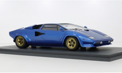 Modelauto Lamborghini Countach LP 400 S blauw 1979 1/18 Schuco