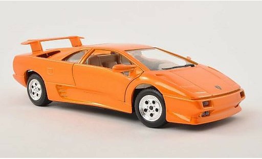 Lamborghini Diablo Base 1/24 Burago oranje modelauto