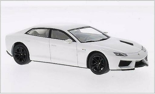 Lamborghini Estoque Base 1/43 IXO 200 metallic wit 2008 modelauto