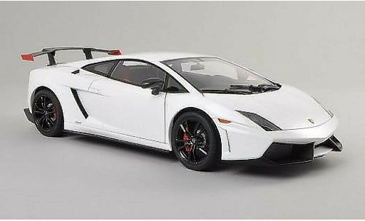 Lamborghini Gallardo Super Trofeo Stradale 1/18 Autoart LP570 Supertrofeo wit/zwart 2011 modelauto