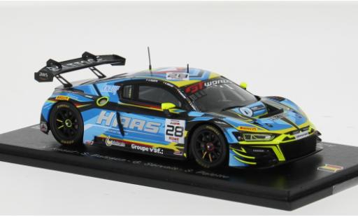 Modelauto Lamborghini Huracan GT3 EVO 2 2 24h Spa 2025 Haas RT #28 X.Knauf/S.Balcaen 1/43 Spark