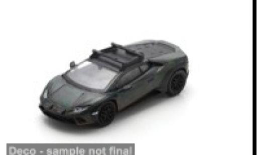 Modelauto Lamborghini Huracan Sterrato all-terrain Capsule antraciet 2025 1/64 Spark