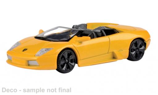 Modelauto Lamborghini Murcielago Base geel 1/43 Motormax