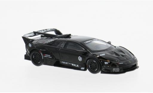 Modelauto Lamborghini Murcielago GT Evo LB-Silhouette Works zwart 2024 1/64 Mini GT