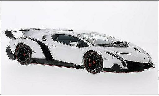 Lamborghini Veneno Coupe 1/18 Autoart wit 2013 modelauto
