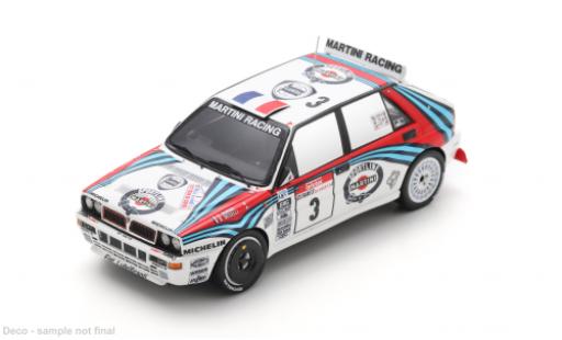 Modelauto Lancia Delta HF Integrale Evoluzione EVO Tour de Corse 1992 #3 D.Auriol/B.Occelli 1/43 Spark