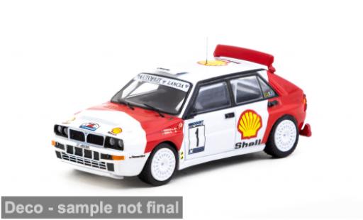 Modelauto Lancia Delta HF Integrale Mog&Atilde;&frac14;rt-Salg&Atilde;&sup3; Rally 1993 #1 L.S.Ranga/E.B&Atilde;&frac14;ki 1/64 Tarmac Works