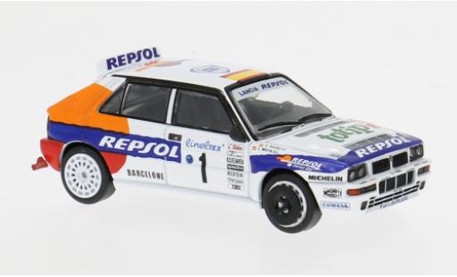 Modelauto Lancia Delta Club Italia HF Integrale Rally Monte Carlo 1993 Jolly #1 C.Sainz/L.Moya 1/64 Mini GT