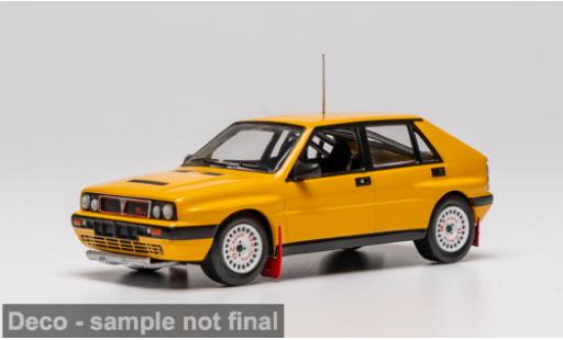 Modelauto Lancia Delta HF Integrale 16V geel 1989 1/43 IXO