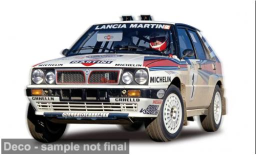 Modelauto Lancia Delta HF Integrale Rally San Remo 1988 #1 M.Biasion/T.Siviero 1/18 Sun Star