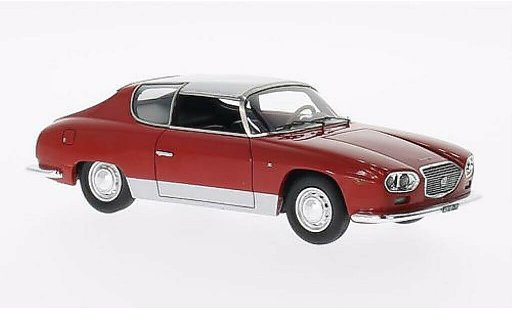 Lancia Flavia Sport Zagato 1/43 Neo rood/grijs 1963 modelauto