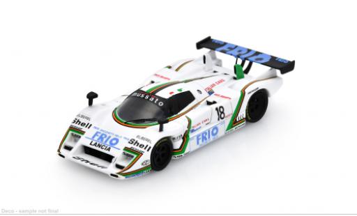 Modelauto Lancia LC2 Base 500km Kyalami 1987 #18 F.Konrad/J-P.Frey 1/43 Spark