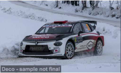 Modelauto Lancia Ypsilon HF Rally Rally2 Integrale Monte Carlo 2026 #21 Y.Rossel/A.Dunand 1/43 IXO