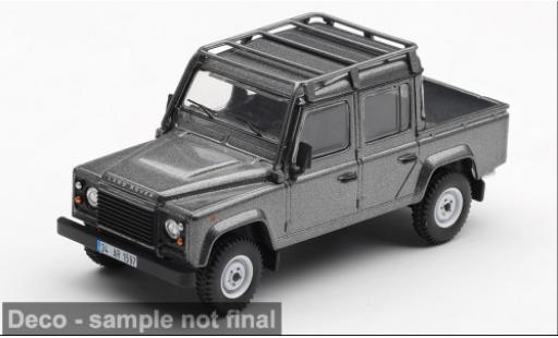 Modelauto Land Rover Defender 110 Crew Cab with English Blister Packaging grijs 2012 James Bond 007 &acirc;�� Skyfall 1/64 Mini GT