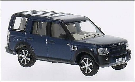 Land Rover Discovery Base 1/76 Oxford 3 metallic blauw RHD modelauto