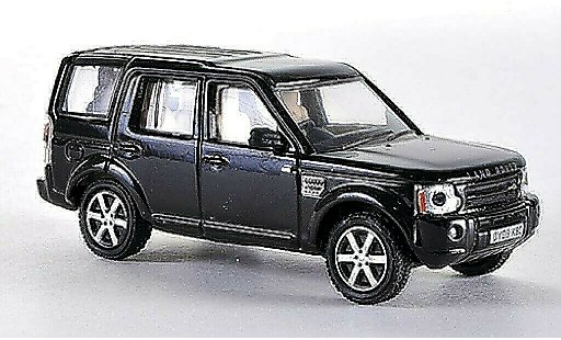 Land Rover Discovery Base 1/76 Oxford zwart RHD modelauto