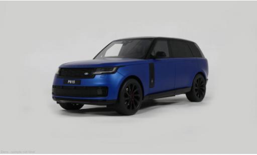 Modelauto Land Rover Range Rover P615 SV blauw/zwart 2024 1/18 GT Spirit