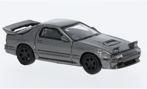 Modelauto Mazda RX7 Base (FC3S) metallic grijs 1/87 Lang Feng Model