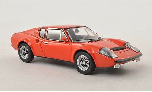 Ligier JS2 Base 1/43 IXO Coupe rood-oranje 1972 modelauto