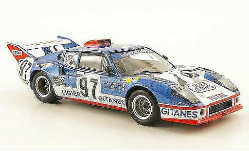 Ligier JS2 Base 1/43 IXO No.97 Gitanes 24h Le Mans 1975 modelauto