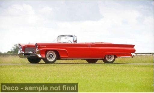 Modelauto Lincoln Continental 1958 MKIII rood 1/18 Sun Star