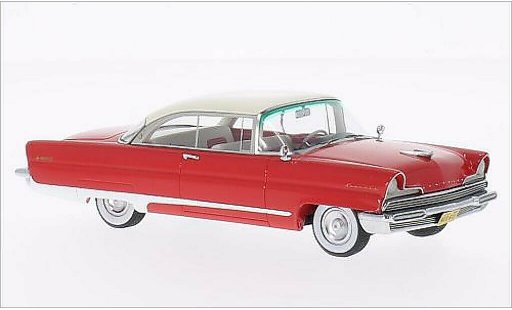Lincoln Premiere Hardtop 1/43 Neo Coupe rood/beige 1956 modelauto