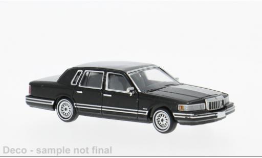 Modelauto Lincoln Town Car Base zwart 1991 1/87 PCX87