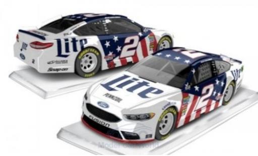 Modelauto Ford Fusion Nascar No.2 Team Penske Miller Lite 2018 B.Keselowski 1/64 Lionel Racing