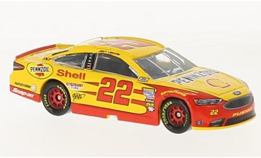Modelauto Ford Fusion Nascar No.22 Team Penske S Pennzoil 2018 J.Logano sans Vitrine 1/64 Lionel Racing