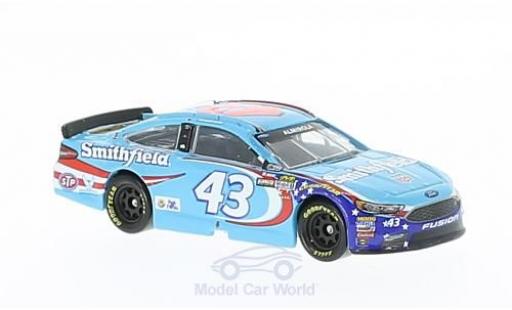 Modelauto Ford Fusion Nascar No.43 Richard Petty Motorsports Smithfield 2017 A.Almirola zonder Vitrine 1/64 Lionel Racing