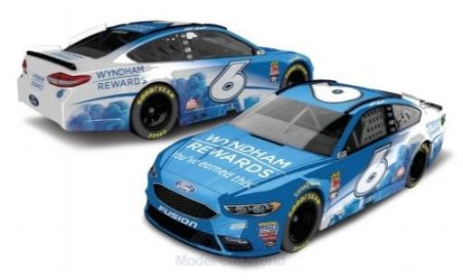 Modelauto Ford Fusion Nascar No.6 Roush Fenway Racing Wyndham Rewards 2018 M.Kenseth 1/64 Lionel Racing