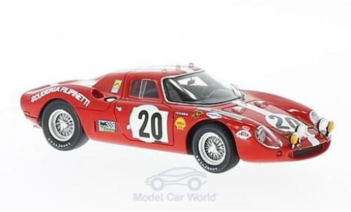 Modelauto Ferrari 250 P LM No.20 Scuderia Filipinetti 24h Le Mans 1968 H.M&Atilde;&frac14;ller/J.Williams 1/43 Look Smart
