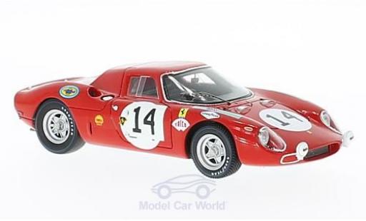 Modelauto Ferrari 250 LM RHD No.14 24h Le Mans 1968 M.Gregory/C.Kolb 1/43 Look Smart